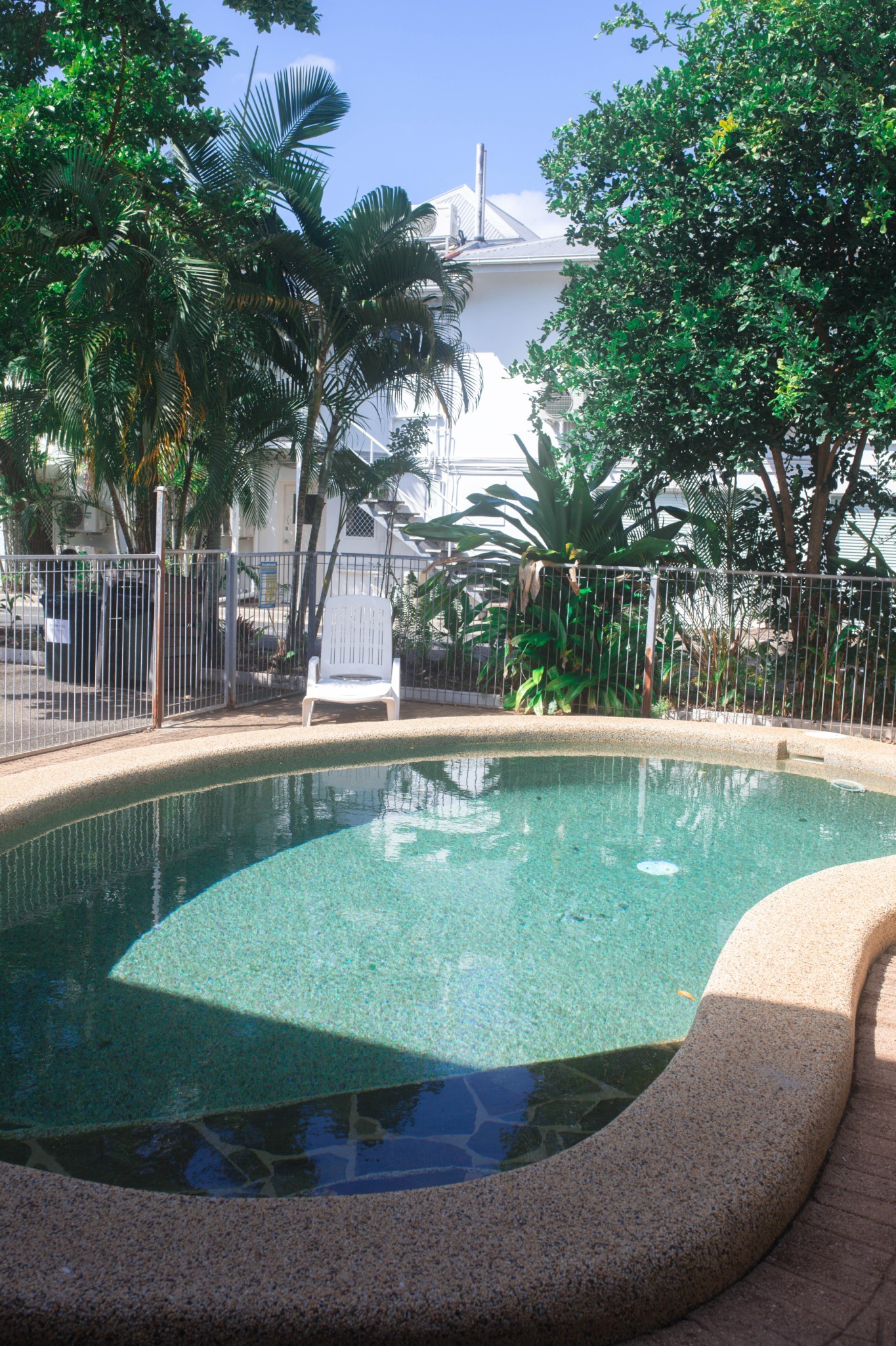 Outdoor swimming pool at Cairns City Motel